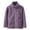Purple, variant on Girls Boys and Toddlers Polar Fleece Jacket Full-Zip Mock Thick Warm Fleece Lined Coat with Pockets for Children Olive Green