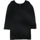 thumbnail image 1 of Alfani suéter tipo túnica acanalado para mujer, negro, mediano, 1 of 1