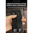thumbnail image 6 of Leather Car Seat Headrest Hooks | Universal Double Hooks for Purses Bags & Groceries | Back Seat Storage Hanger Organizer for Cars SUVs & Trucks | 2-Pack, 6 of 7