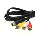 thumbnail image 3 of 3RCA 1.8 m 9 pin Audio Video AV Cable for Sega Genesis 2 or 3, 3 of 6