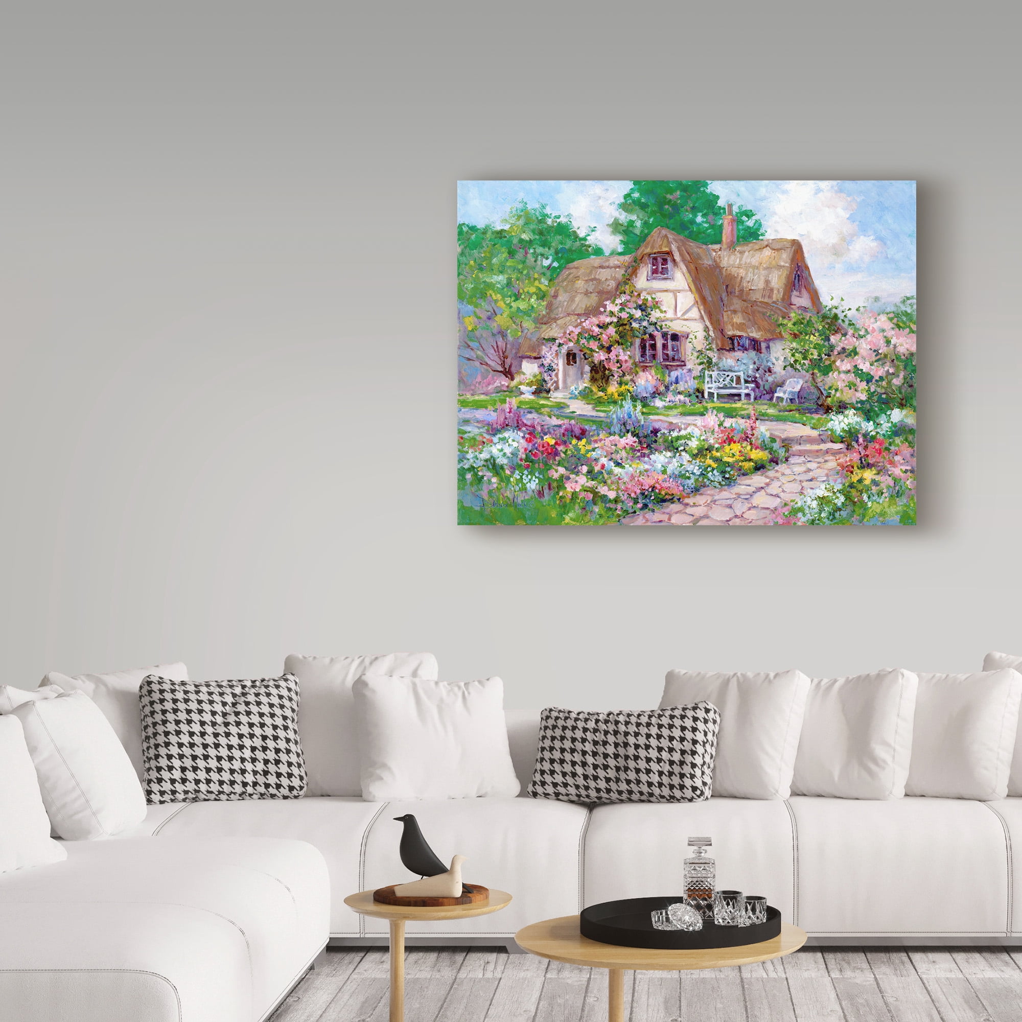 Trademark Fine Art 'Spennymore Manor' Canvas Art by Barbara Mock