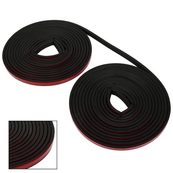 26ft/8M B Shape Seal Door Strip for Doors and Windows Professional Self-Adhesive Anti-Collision Ageing-Resistant Soundproof Waterproof Dustproof Windproof Strip Weather Stripping for Door