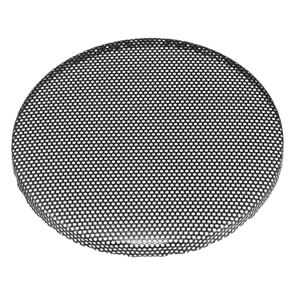 Unique Bargains 1 Pcs Universal 4.5 Inch Speaker Grills Mesh for Audio Subwoofer 122x6.5mm Grille without Frame Black