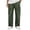 Camouflage Green-E3, variant on Men's Military Pants Water-Resistant Elastic Waist Cargo Pants Stretch Lightweight Casual Pants with Multi-Functional Pockets Quick Dry Carpenter Pant,Brown L