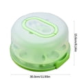 thumbnail image 3 of Cake Carrier with Lid and Handle, Cake Holder Plastic Cake Container, Portable Cake Saver with Cupcake Carrier, Cake Boxes for Cupcake Pie Cheesecake Serving XKHZJL, 3 of 7