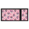 thumbnail image 4 of CHAQLIN Trifold Money Organizer Skull and Rose Pattern Slim Kids Trifold Wallet for Outdoor, Elastic Polyester Portable Children's Wallet, 4 of 7