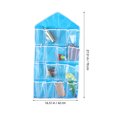 thumbnail image 2 of unbranded Organizador De Puerta Azul Con Espacios Múltiples Para Ropa Interior Y Accesorios Diarios, 2 of 7