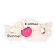 thumbnail image 1 of De San Valentín Animal Familia Figura Colección Paisaje Ornamento Decoraciones Para El Hogar Regalos matsuzay HA041904-03, 1 of 6