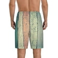 thumbnail image 3 of Kdxio Hardwood Print Mens Sleep Shorts Bottoms Soft Comfy Pajama Wear Pants with Drawstring Pockets, 3 of 7