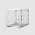 thumbnail image 4 of DIGGS Evolv Dog Crate, Safe, Durable Kennel with Removable Ceiling Panel and Modular, Ash, 35.5", 4 of 7