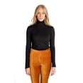thumbnail image 2 of Ragstock Long Sleeve Black Turtleneck, 2 of 4