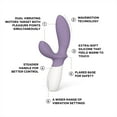 thumbnail image 3 of LELO LOKI Wave 2 Vibrating Prostate Massager for Men Waterproof 12 Settings, Violet Dusk, 3 of 7