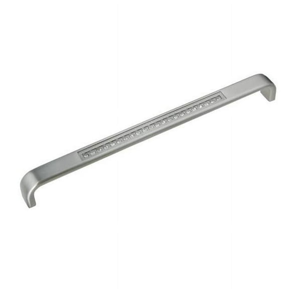 Gleam II Brushed Nickel Cabinet Pull  7 1/2''
