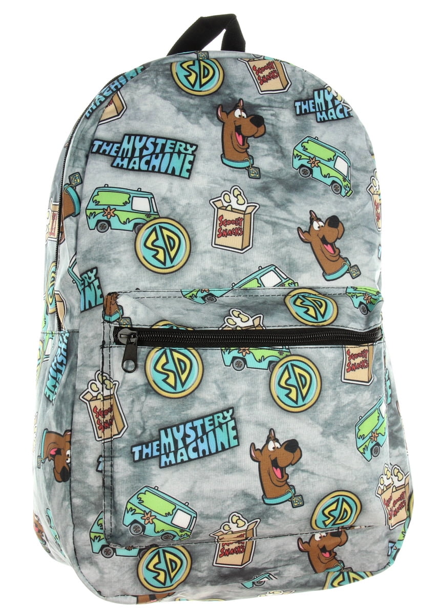 Scooby Doo Mystery Machine 17in Backpack with Padded Laptop Sleeve 21SC040 