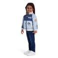 thumbnail image 5 of Bluey Toddler Girl Colorblock Jacket, Sizes 2T-5T, 5 of 5