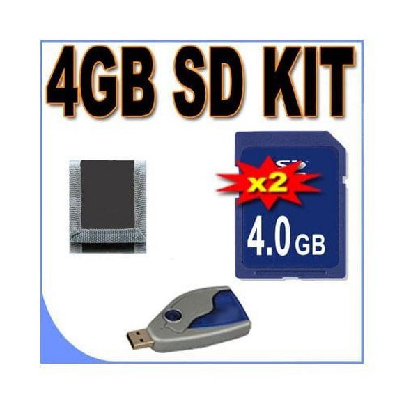 Two 4GB SD Secure Digital Memory Cards Bundle 07