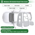 thumbnail image 2 of Cubierta del panel del interruptor de elevación de la ventana para Dodge Ram 1500 2002-2005, 2 of 6