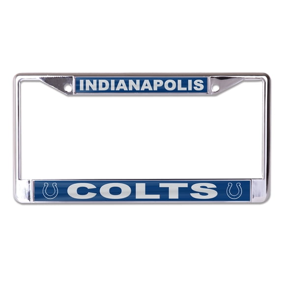WinCraft Indianapolis Colts Team Logo S/L Metal License Plate Frame