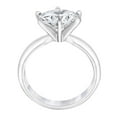 thumbnail image 3 of Pompeii Certified 4Ct Round Diamond Solitaire Engagement Ring 14k Gold Lab Grown (G,SI1), 3 of 6