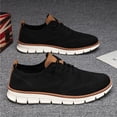 thumbnail image 7 of Men's Casual Dress Shoes Fashion Walking Sneakers Mesh Business Oxfords Work Lightweight Soft Sole, 7 of 7