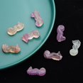 thumbnail image 2 of 1PC Natural Quartz Crystal Fluorite Skull Carved Seahorse Healing K6W2, 2 of 9