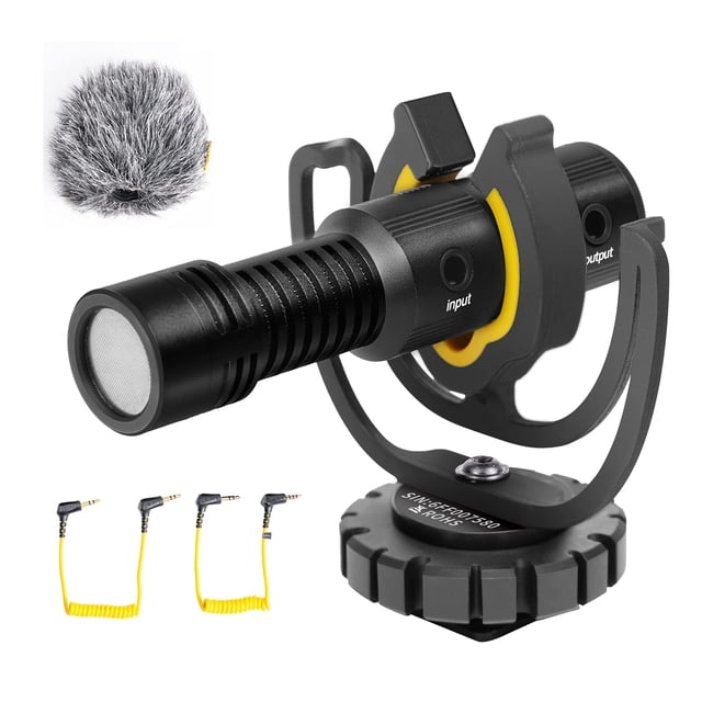 Micrófono de vídeo Deity V-Mic D4 Mini con clasificación de viento de 20 mph