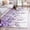 Purple, variant on Teal Blue Eucalyptus Leaves Entryway Rugs 2'x3', Non Slip Area Rugs for Entrance Door, Spring Floral Summer Botanical Low Pile Indoor Floor Carpet Doormat for Front Door Bathroom Kitchen Bedroom