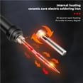 thumbnail image 3 of 17pcs/set Soldering Iron Kit with Welding Electrocautery Digital Display Multifunctional Electric Tools Soldering Iron Portable Welding Tool Set No.1, 3 of 9