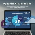 thumbnail image 6 of Lenovo Thinkpad X1 Yoga Touchscreen Laptop, 13.5" 2 in 1 2K Business Laptop, Intel Core i7-1160G7, 16GB RAM, 512GB SSD, Backlight Keyboard, Fingerprint Reader, Win 11 Pro, with Hotface 32GB USB Card, 6 of 13