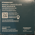 thumbnail image 3 of Starbucks Keurig K-Cup Coffee Pods White Chocolate Macadamia Nut Light Roast 10 Count, 3 of 5