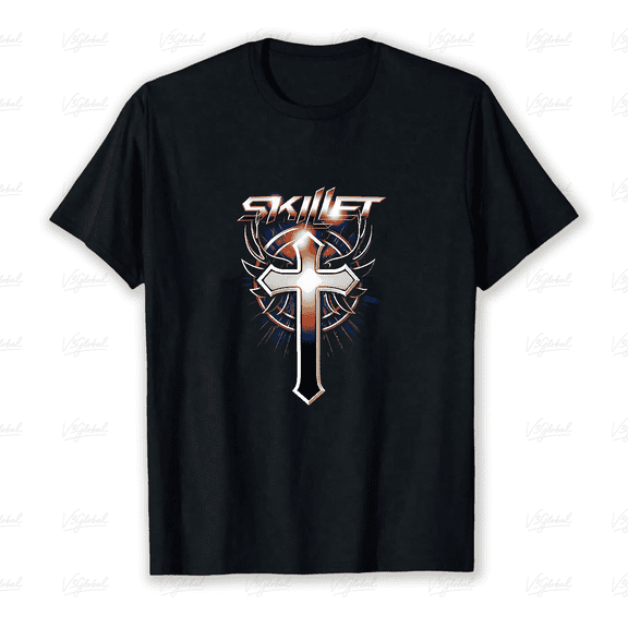 Skillet Vintage Band Inspired Retro Music Bold Typography Unisex T-Shirt V18160 ,up to size 5XL
