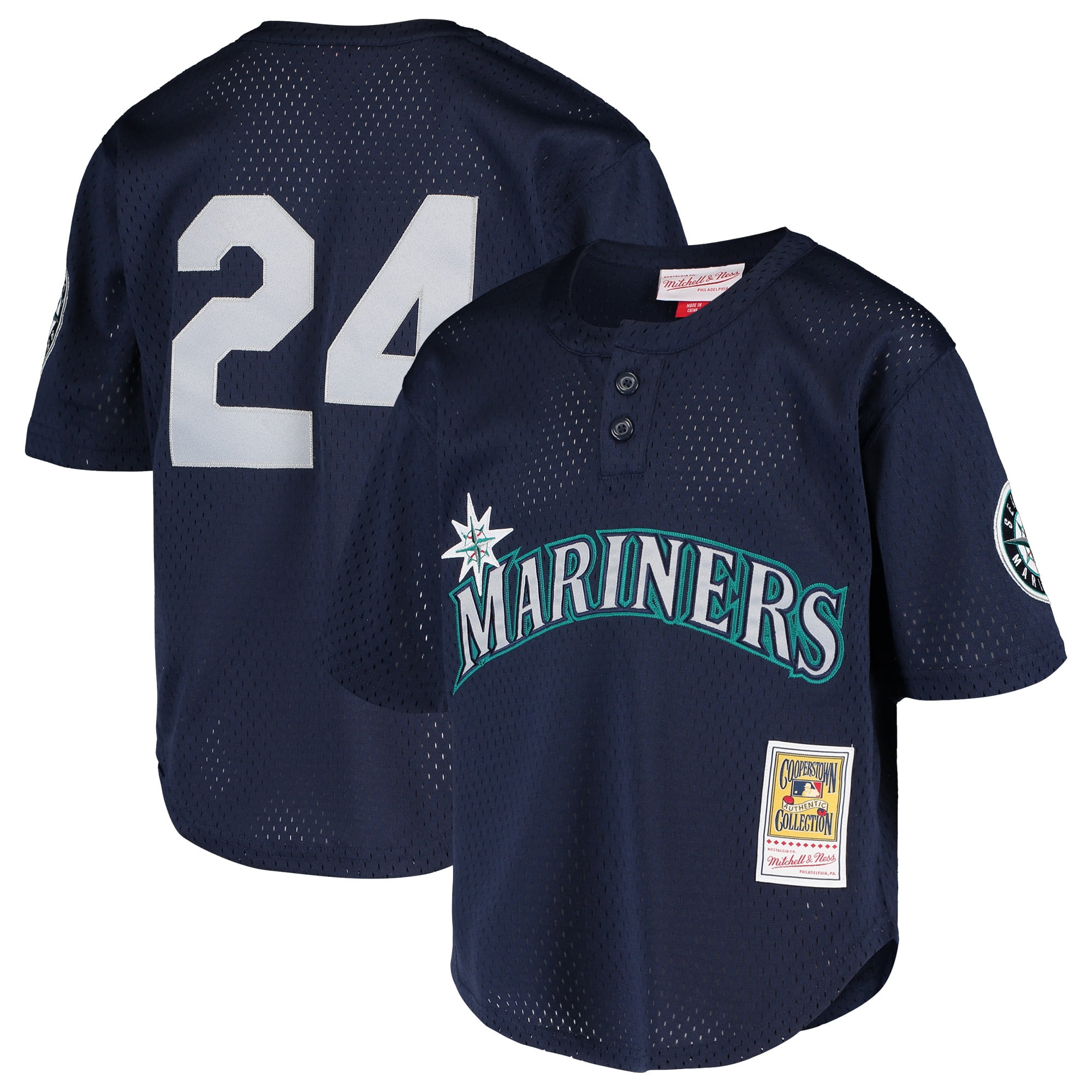 Ken Griffey Jr. Seattle Mariners Mitchell & Ness Youth Cooperstown