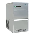 thumbnail image 1 of Máquina de Hielo Automática de Acero Inoxidable de 44 Libras., 1 of 5