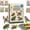 Paper Garden Friends, variant on Paper Origami DIY Kit, 50 Sheets Double-Sided Animal Patterned Folding Paper Set with Instruction Booklet for Teens Adults Beginners (1 Pc)