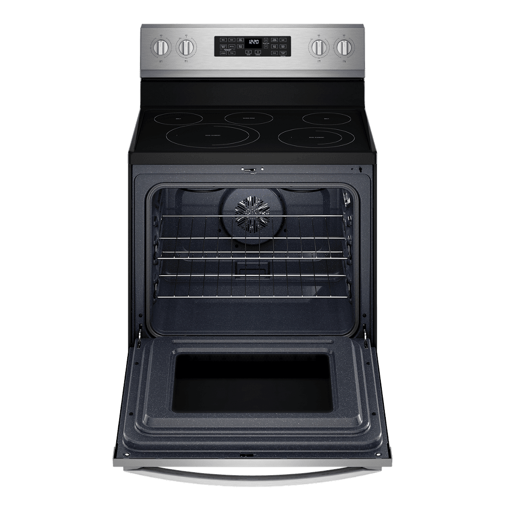 Whirlpool 30 in 5.3 cu ft Electric Range in Stainless Steel