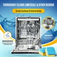 thumbnail image 2 of Dishwasher Cleaner And Deodorizer - Descaler To Deep Clean Dish Washer Removes Limescale - 24 Pack Tablets, 2 of 5