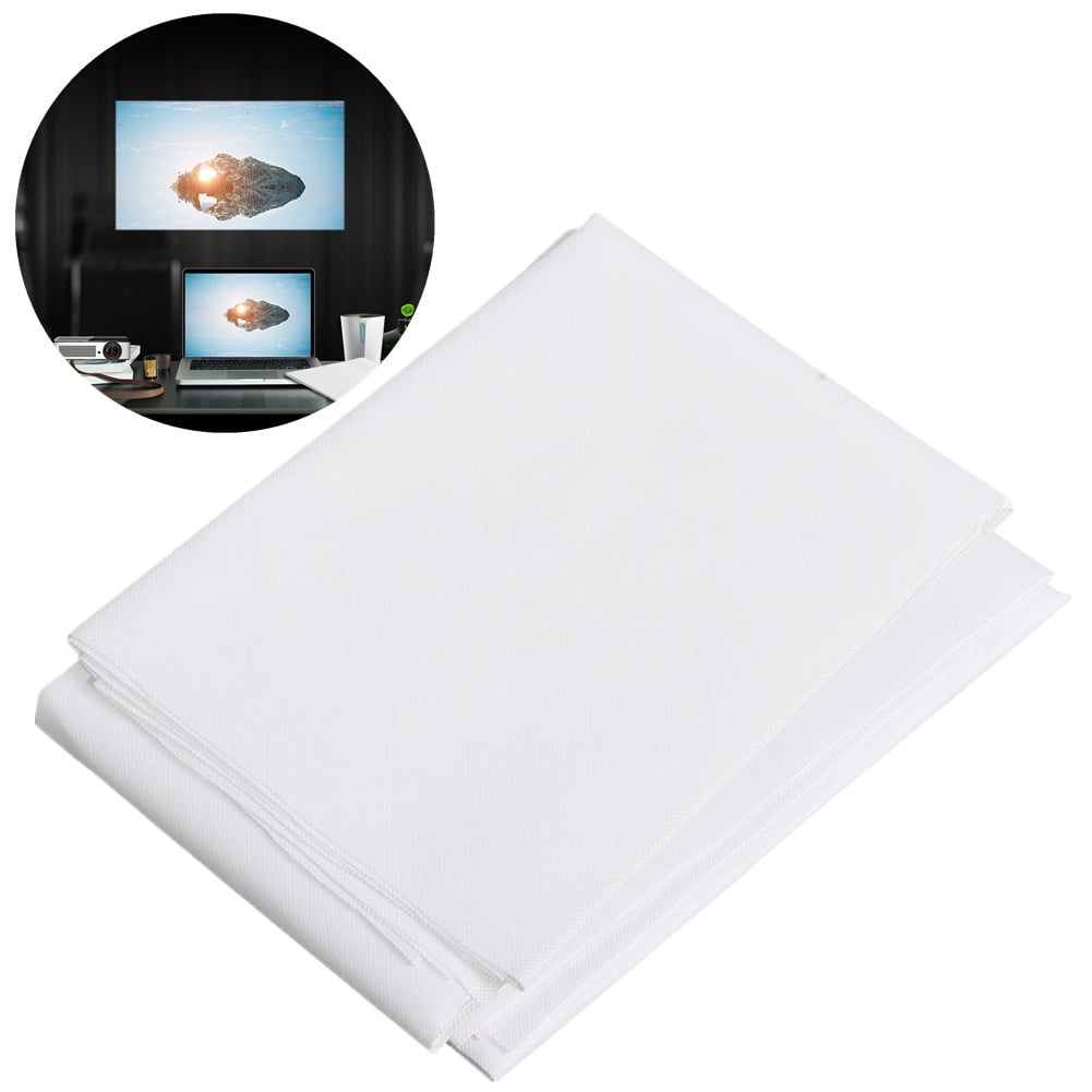 Mgaxyff 16 9 White Film Theater Movie Projection Projector Screen