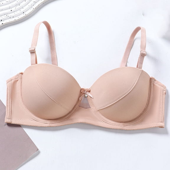 Womens Bras Push Up Underwire Bras for Women C Cup High Support Comfortable Everyday Underwear Bra