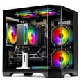 thumbnail image 4 of Qehi Gaming Desktop PC, Ryzen 7 , RTX3050 8G，16G RAM，1T SSD ,WIFI6,prebuilt Black pcs, 4 of 7