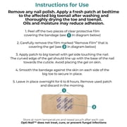 Opti-Nail Fungal Treatment Renewal Patches, 21 Count, Fungal Nail Patches, Night-Time Treatment For Improved Toenail Appearance