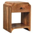 thumbnail image 3 of Single Drawer Mango Wood Nightstand / Timeless Bedroom Addition, 3 of 6
