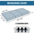 thumbnail image 3 of Super Stretch Stylish Cushions Covers/Furniture Cover Spandex Jacquard Small Checked Pattern Super Soft Slipcover Washable Individual, 3 of 8