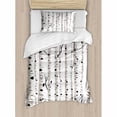 thumbnail image 3 of Ambesonne Birch Tree Duvet Cover Set, 3 of 3