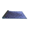 thumbnail image 2 of Ahgly Company Indoor Round Oriental Blue Industrial Area Rugs, 7' Round, 2 of 4