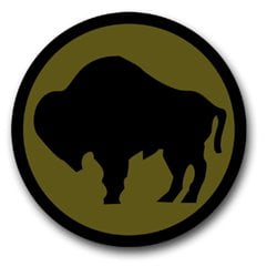 US Army 92nd Infantry Division Patch Decal Sticker