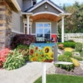 thumbnail image 2 of Sunflowers Mailbox Cover, Yellow Flower Outdoor Magnetic Mail Cover Letter Post Box 18x21 in Mailwrap for Garden Outside Home Decor, 2 of 6