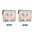 thumbnail image 7 of FORMRS 15"-15.6" Laptop Sleeve Protective Case Soft Carrying Quilted Computer Bag Cover, Winter Geese, 7 of 7