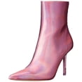 thumbnail image 2 of Steve Madden Women's Elysia Fashion Boot, Pink Iridescent, 7.5, 2 of 3