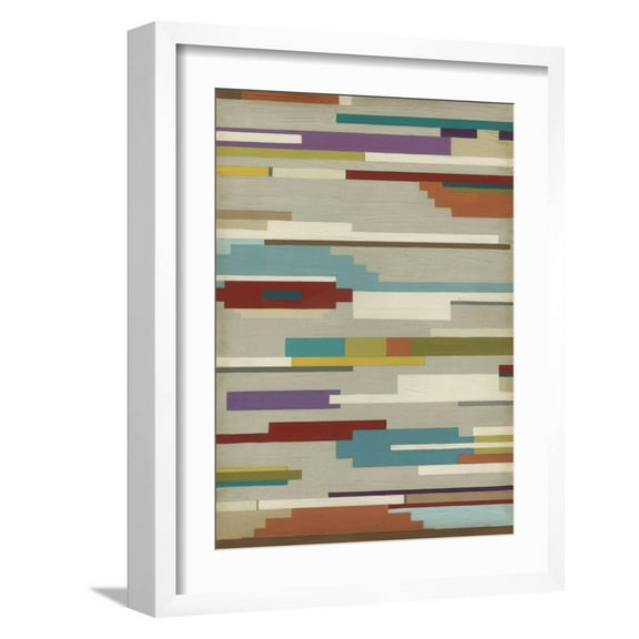 Art.com Southwest Signals II Art Print by June Erica Vess, White Frame Wall Art, 17" x 21"