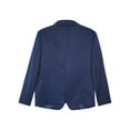 thumbnail image 4 of RUNQHUI Garçon Blazer Formel à Manches Longues, Revers Cranté, Veste de Complet à Simple Boutonnage pour Enfants Bleu Marine 14, 4 of 6